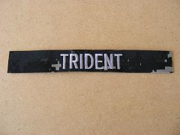 Trident Uniform Name Tape
